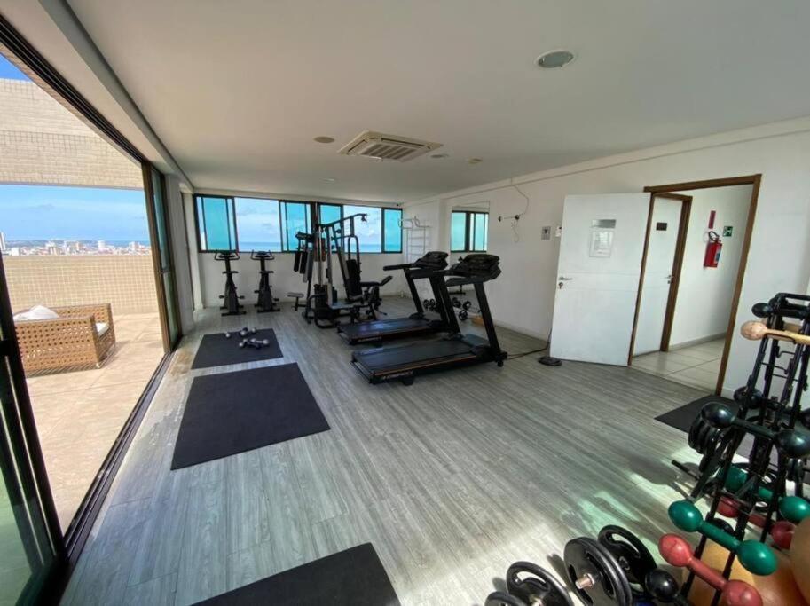 רסיפה Flat Beach Class Excelsior - Em Frente Ao Shopping Riomar מראה חיצוני תמונה