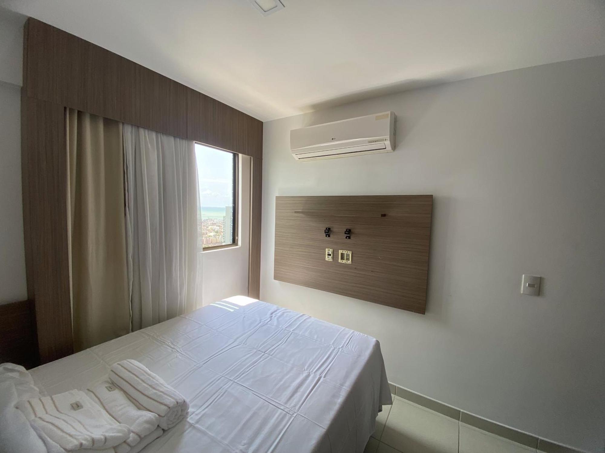 רסיפה Flat Beach Class Excelsior - Em Frente Ao Shopping Riomar מראה חיצוני תמונה