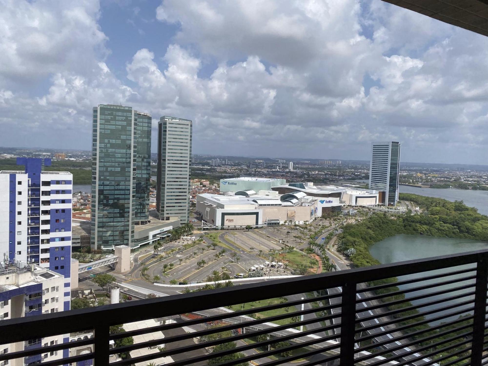 רסיפה Flat Beach Class Excelsior - Em Frente Ao Shopping Riomar מראה חיצוני תמונה